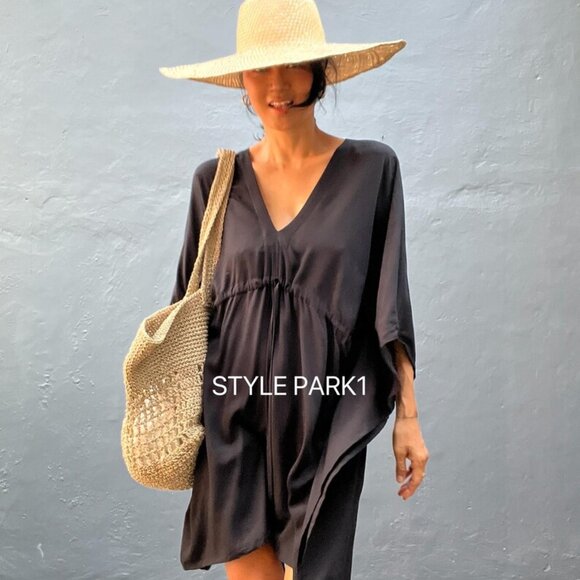 STYLE PARK ULUWATU SHORT KAFTAN DRESS - BNWT - ONE SIZE - Picture 2 of 9